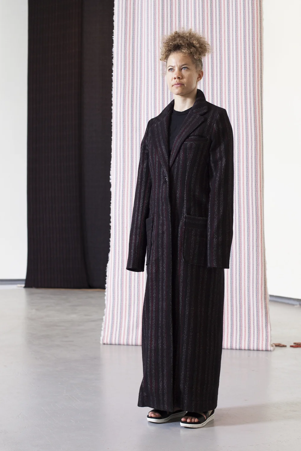 【SCENERITY】Eddy maxi long coat Maxi Coat — Production Mode